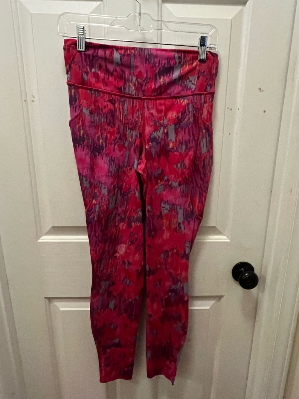 🍋🦄 LIKE NEW Lululemon Spliced Weave Tone Pow Pink Multi Fast and Free 28” - Sz 8